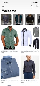 Men Shirt Shop Clothing screenshot #1 for iPhone