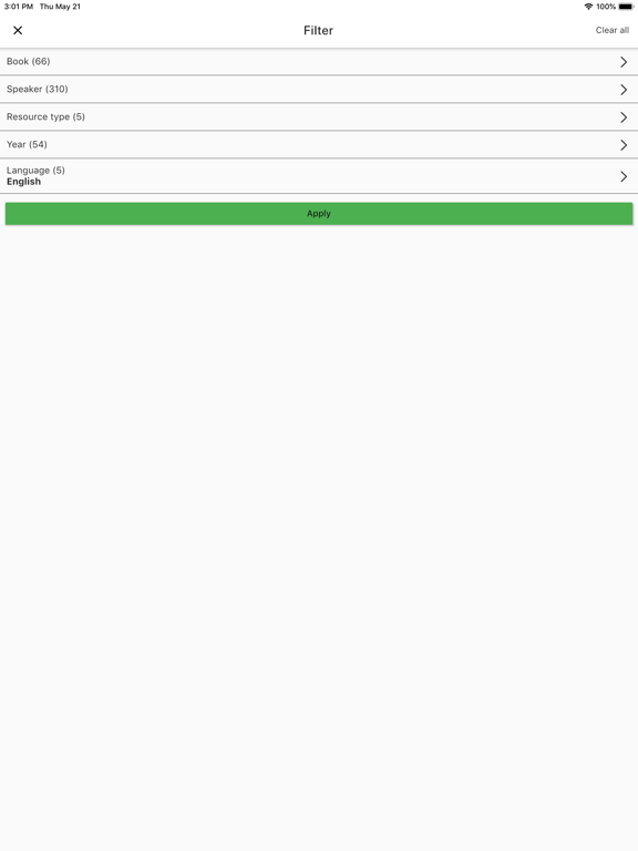 Bible Matters iPad screenshot 4 - Education app