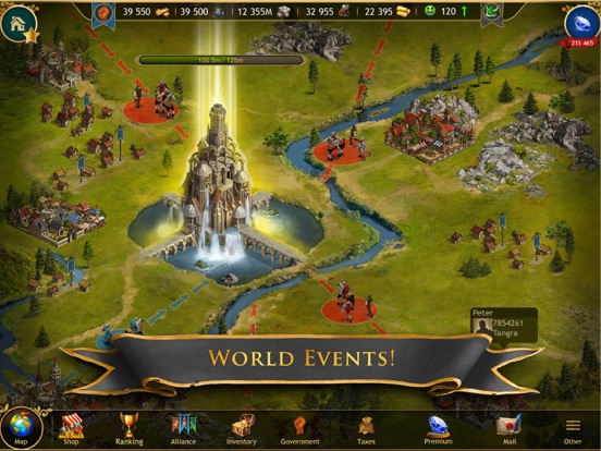 Imperia Online iPad app afbeelding 3