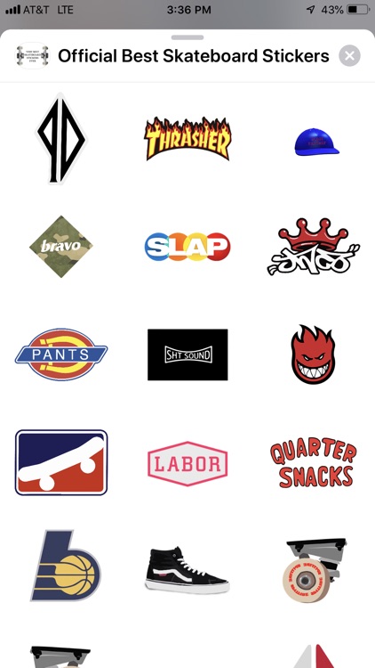 The Best Skateboard Stickers screenshot-5