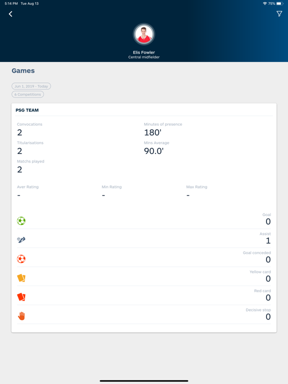 PSG Academy X My Coach iPad screenshot 8 - Sports app