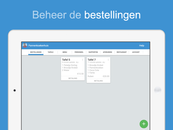 Ober POS kassasysteem horeca iPad app afbeelding 2