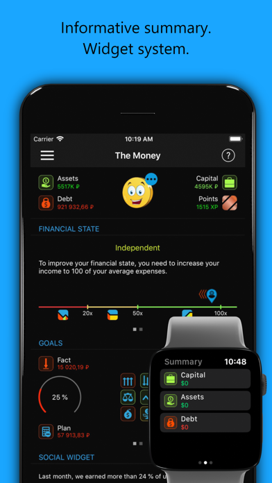 The Money: finances, budget Screenshot