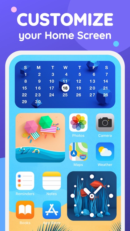 Custom Colorful Widget Maker