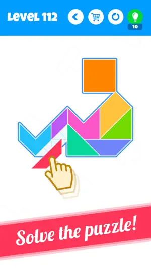 Blocks - New Tangram Puzzles screenshot 1