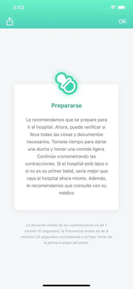 Contador de contracciones 9m