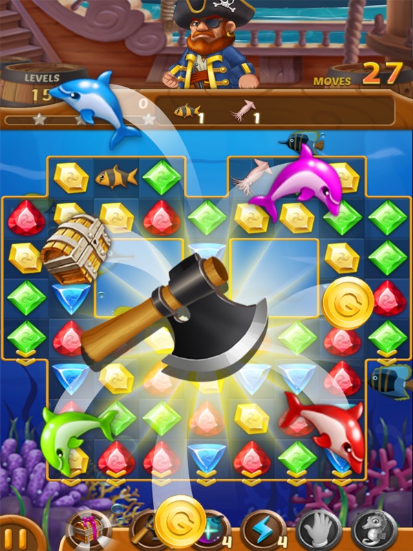 Jewels Ocean: Match3 Puzzle screenshot 9
