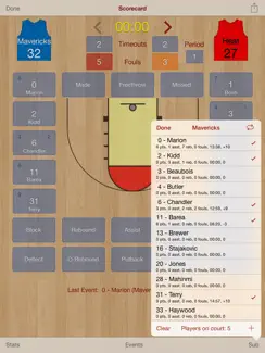 HoopStats Basketball Scoring iPad image 3