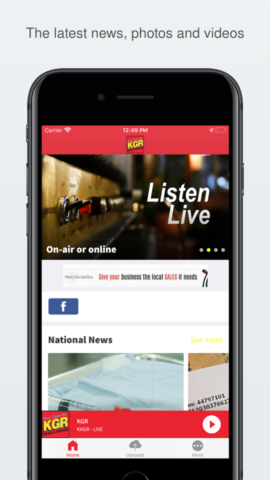 KGR Radio Screenshot