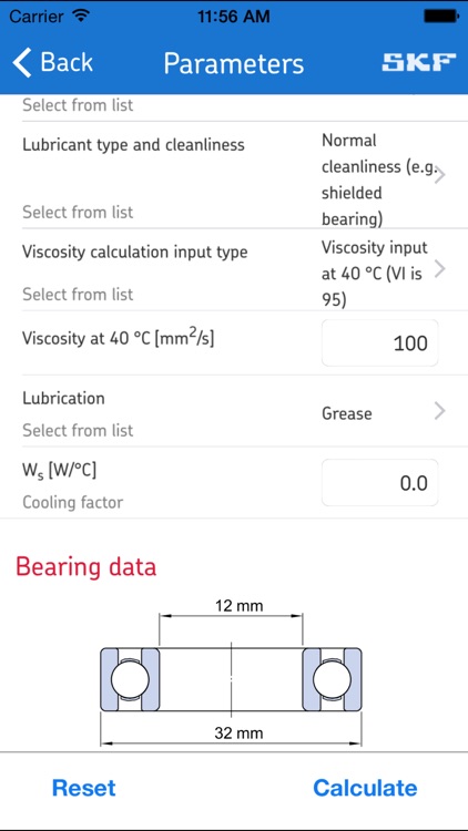SKF Bearing Calculator by SKF