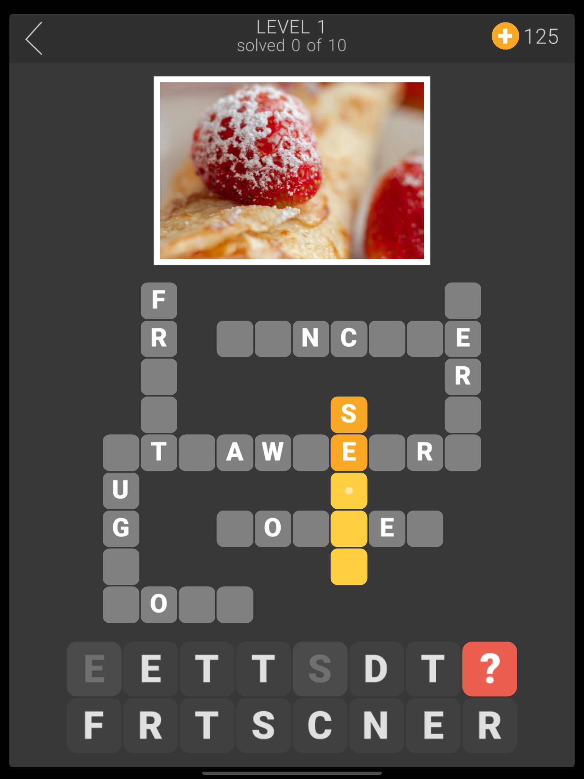 Tasty Word Puzzle screenshot 7