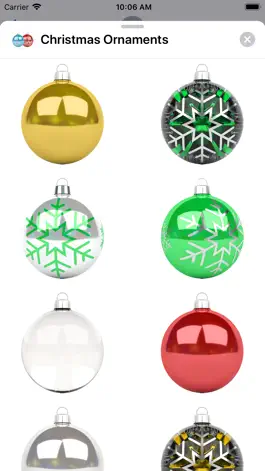Game screenshot Christmas Ornaments Stickers apk