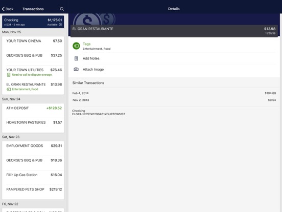 CBO Mobile iPad screenshot 3 - Finance app