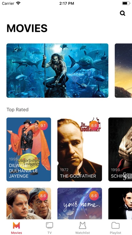 Movies & TV Shows Manager