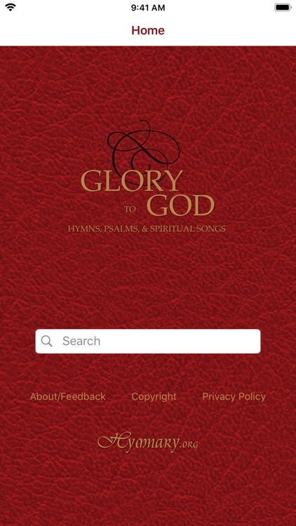 Glory to God Ecumenical Hymnal