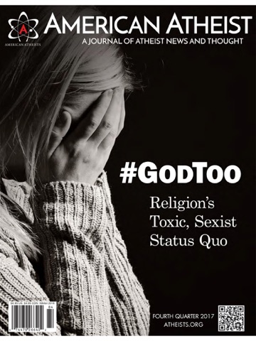 American Atheist Magazine iPad screenshot