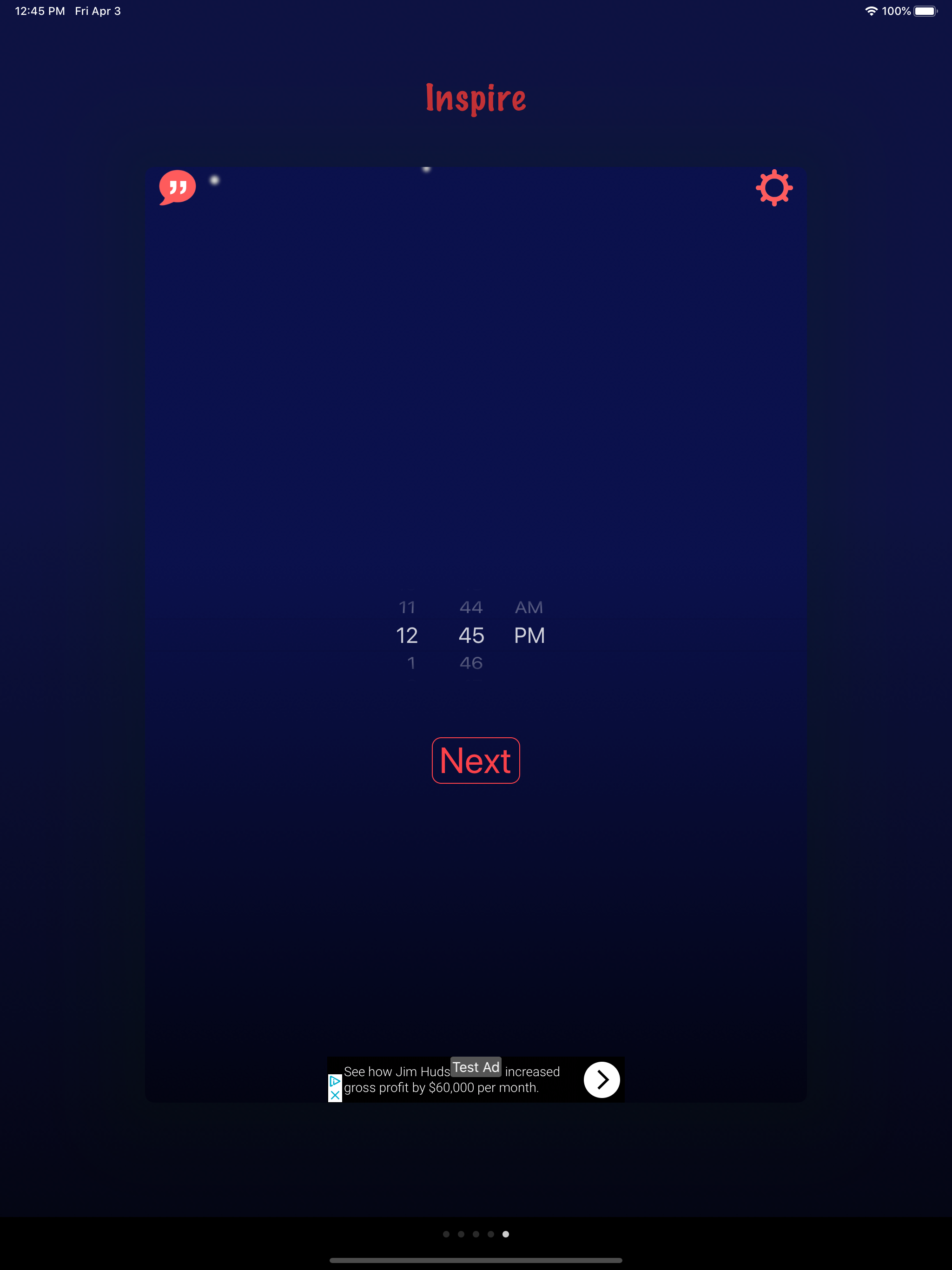 Inspire Alarm Clock screenshot 4
