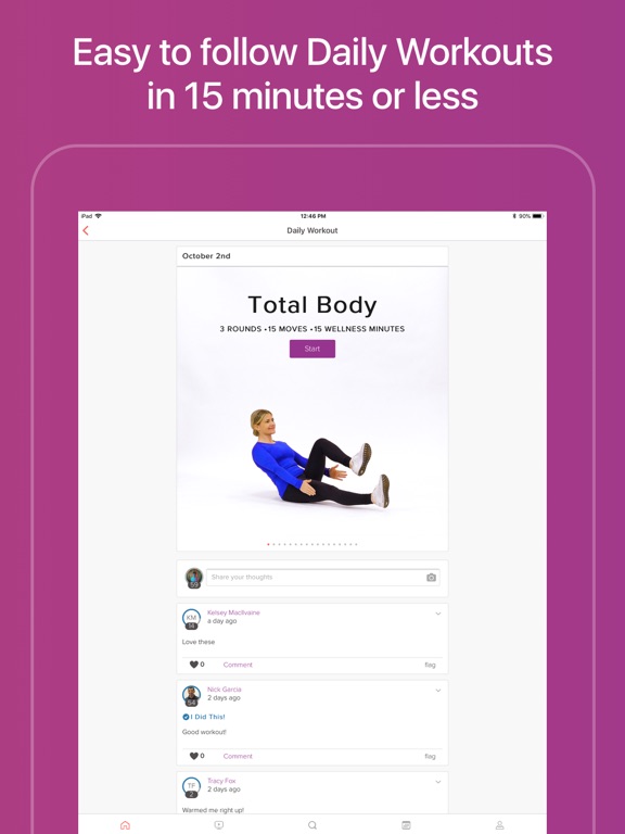 Grokker: Yoga, Fitness, Mind iPad screenshot 8 - Health & Fitness app