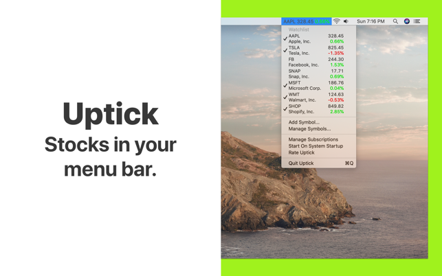 Uptick - Stock Ticker(圖1)-速報App