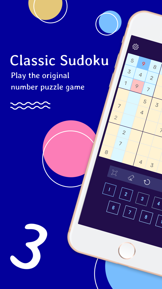 #1. Sudoku Brain: Classic Puzzle (iOS) Podle: Kamp Inc