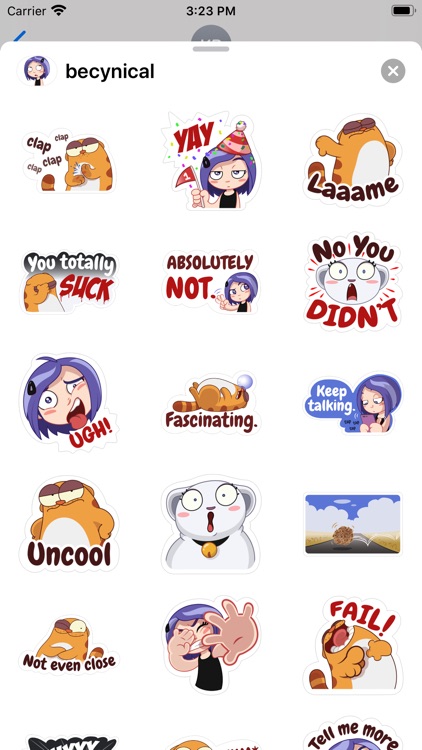 Be Cynical Sticker