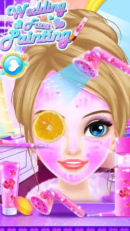 Game screenshot Wedding Face Painting Makeup apk