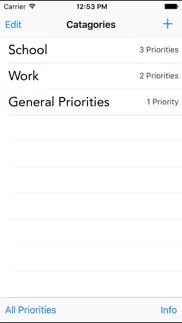 priorities - task organization iphone screenshot 2