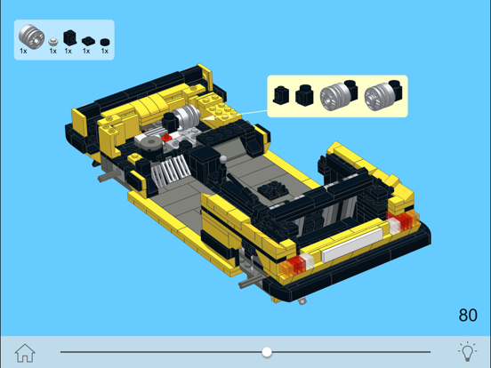 Yellow Golf Mk1 for LEGO iPad screenshot 4 - Entertainment app