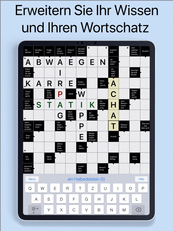 Screenshot #5 pour Kreuzworträtsel .