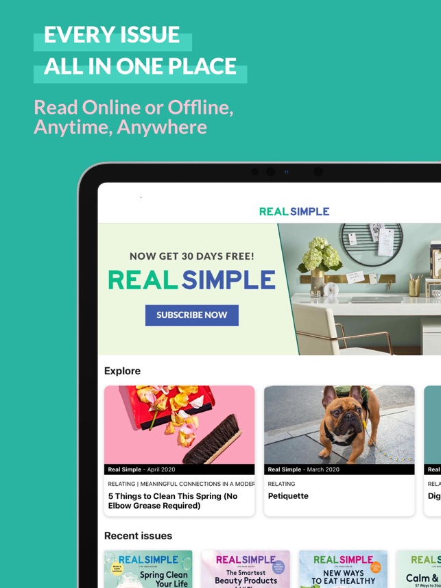 Real Simple Magazine on the App Store