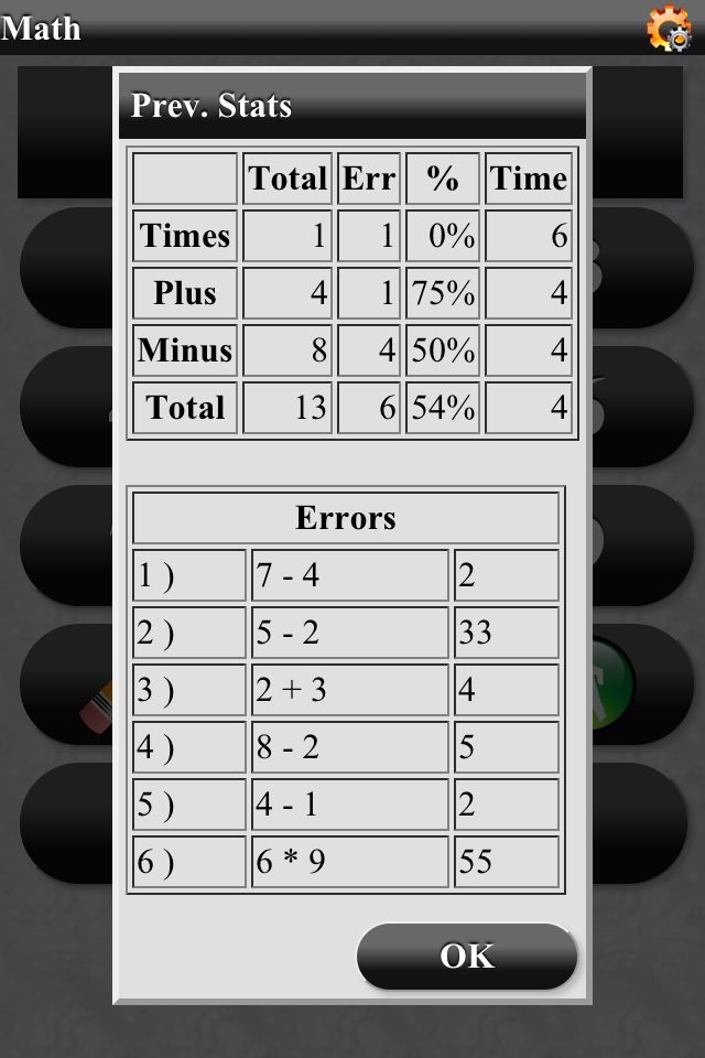 Math Tutor (Lite) screenshot 4