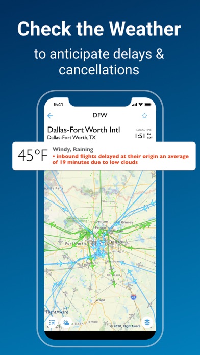 FlightAware Flight Tracker Screenshot