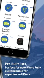 ultimate rv checklist iphone screenshot 2
