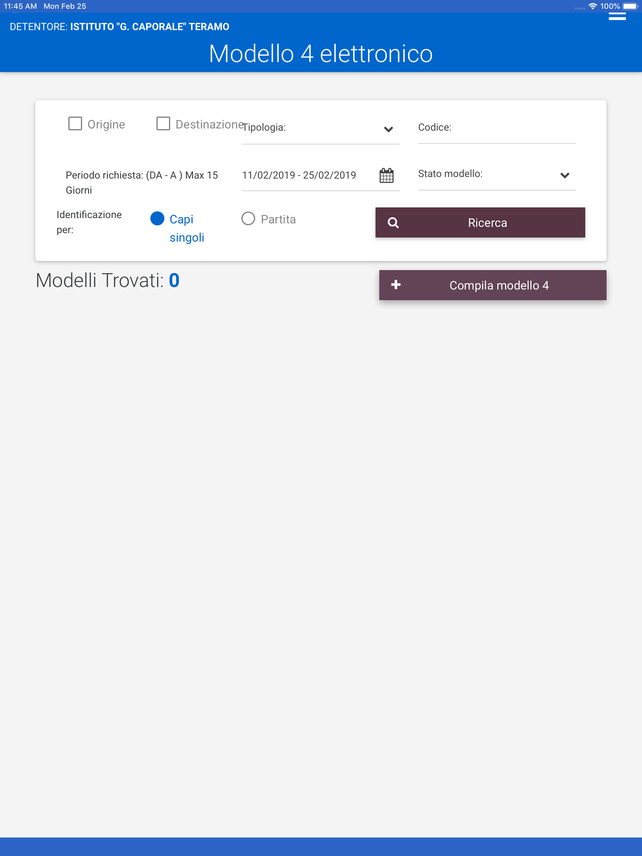 Modello 4 Elettronico screenshot 8