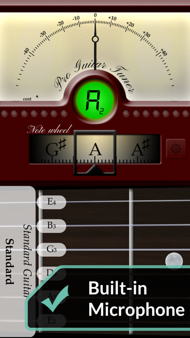 Pro Guitar Tuner Screenshot 1