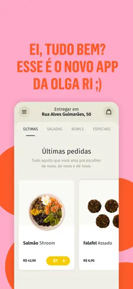 Game screenshot Olga Ri: Delivery de Saladas mod apk