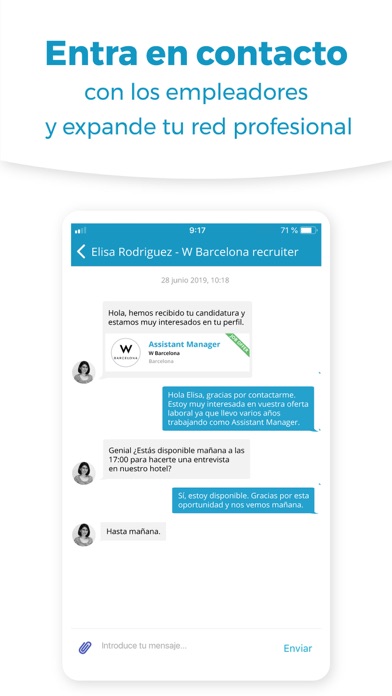 Hosco: Empleos en Hostelería iPhone screenshot 5
