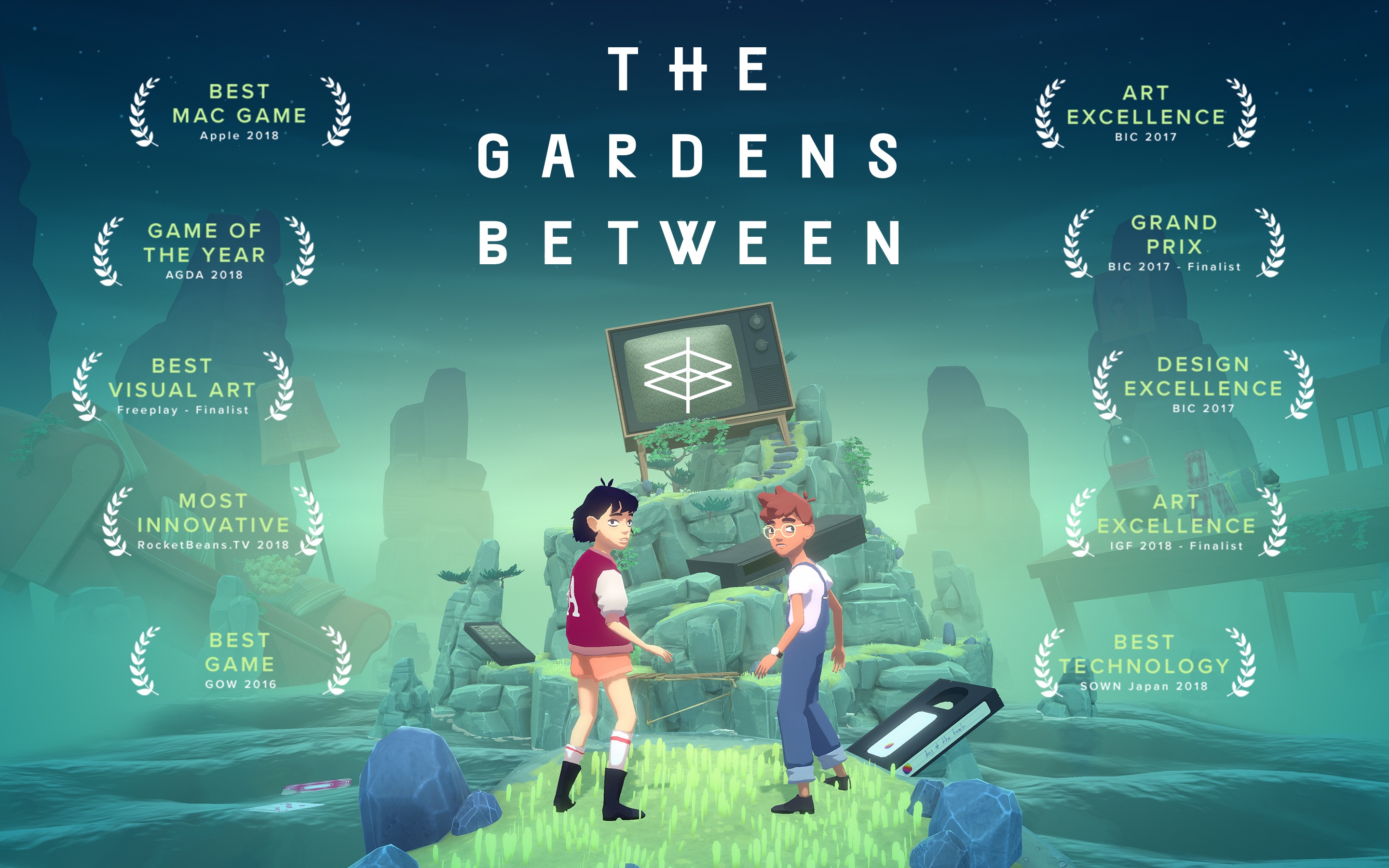 Screenshot do app The Gardens Between