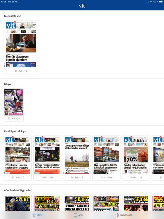 Screenshot #4 pour VLT e-tidning