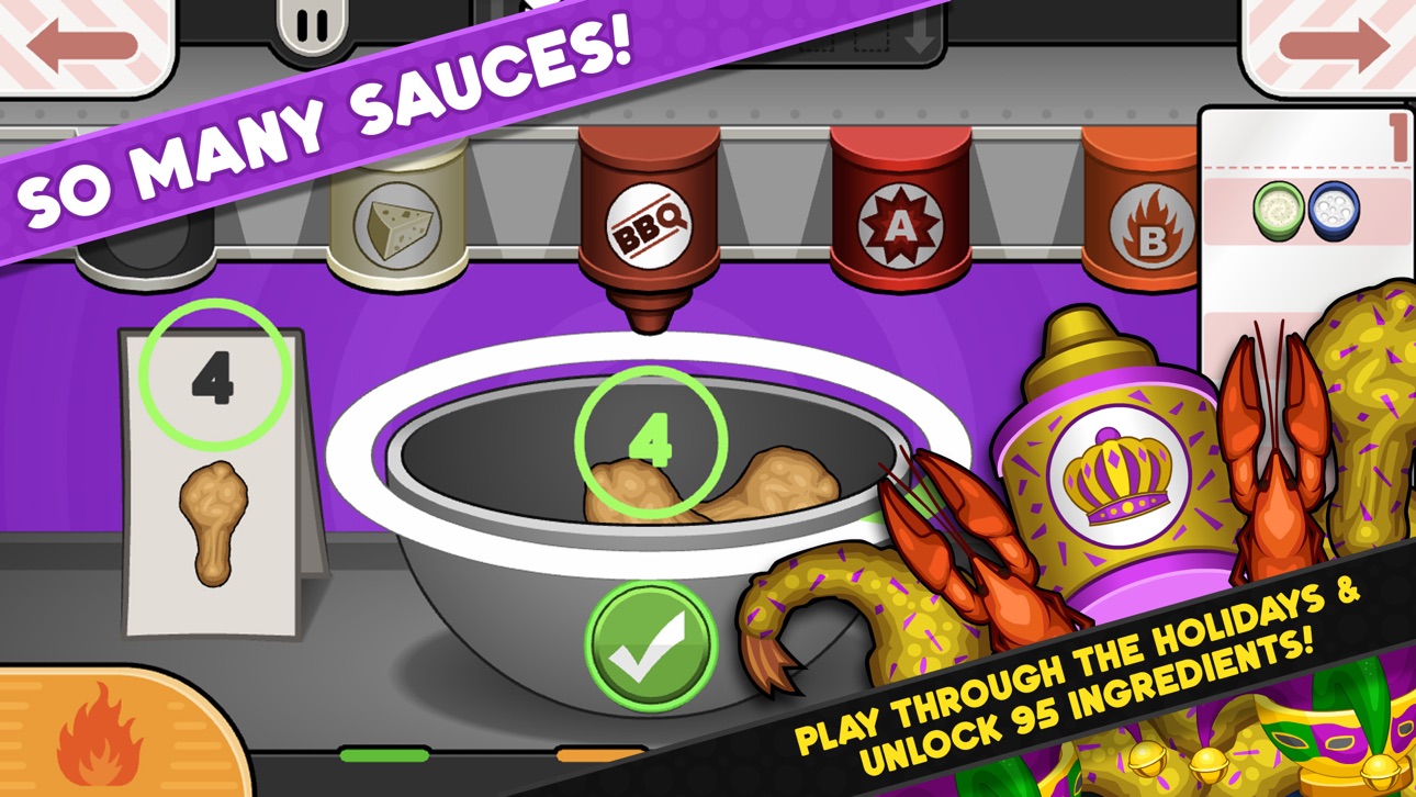 Screenshot 4 of Papa's Wingeria To Go!