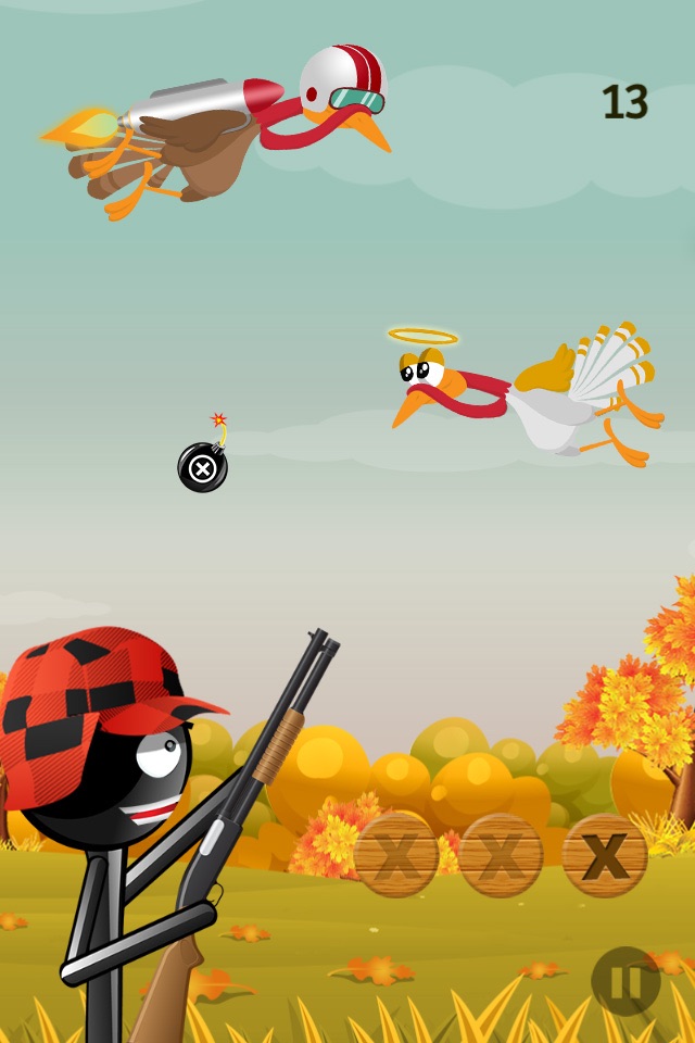 Stickman Turkey Hunter screenshot 2