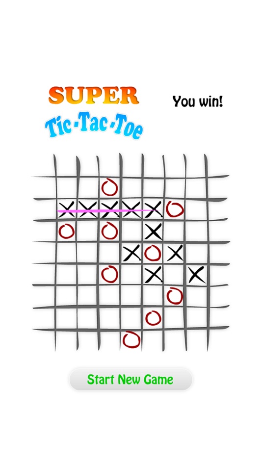 #5. Super Tic Tac Toe 9x9 (iOS) 由: SAGITARIUS, OOO