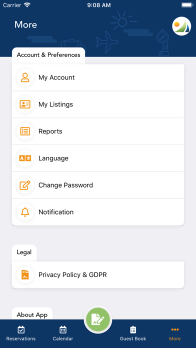 App screenshot