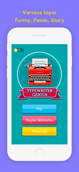 Game screenshot Typewriter Genius mod apk