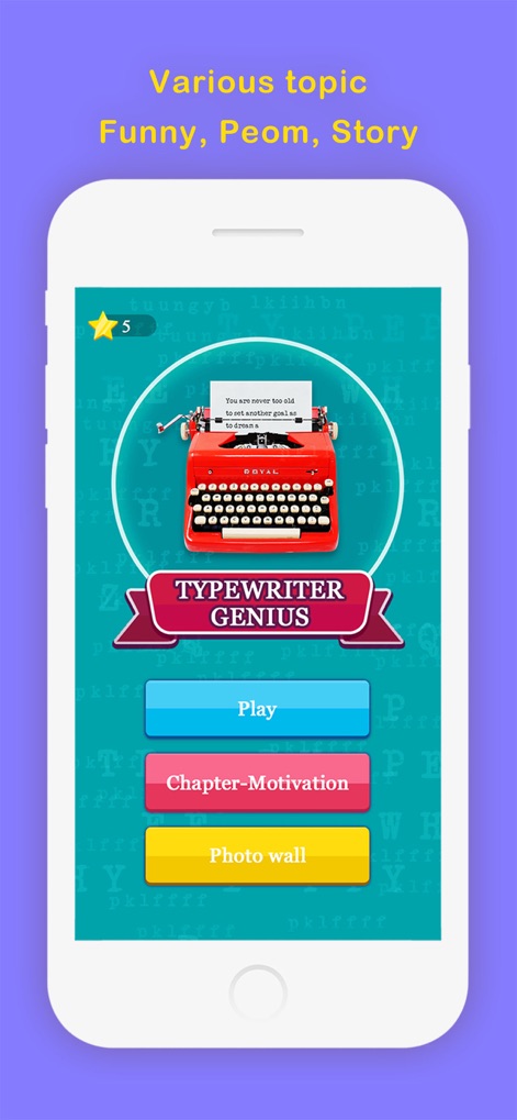 Typewriter Genius - Games App | MWM