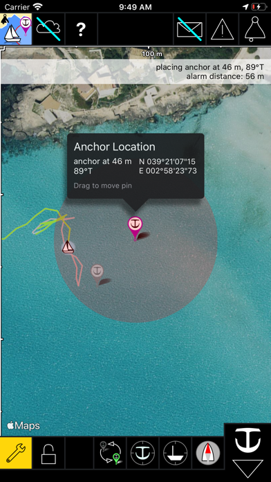 Anchor! drag alarm Screenshot