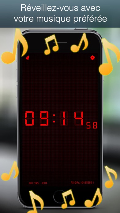 Screenshot #3 pour Réveil digital Pro