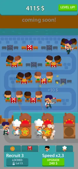 Game screenshot Idle Pizza Tycoon apk