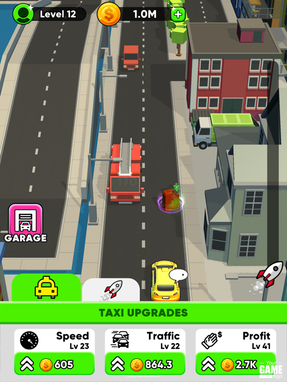 Screenshot #4 pour Taxi Rampage