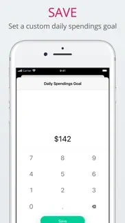 simple budget- track spendings iphone screenshot 1